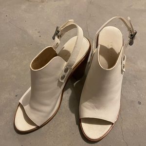 Rag and bone heels scandal in white